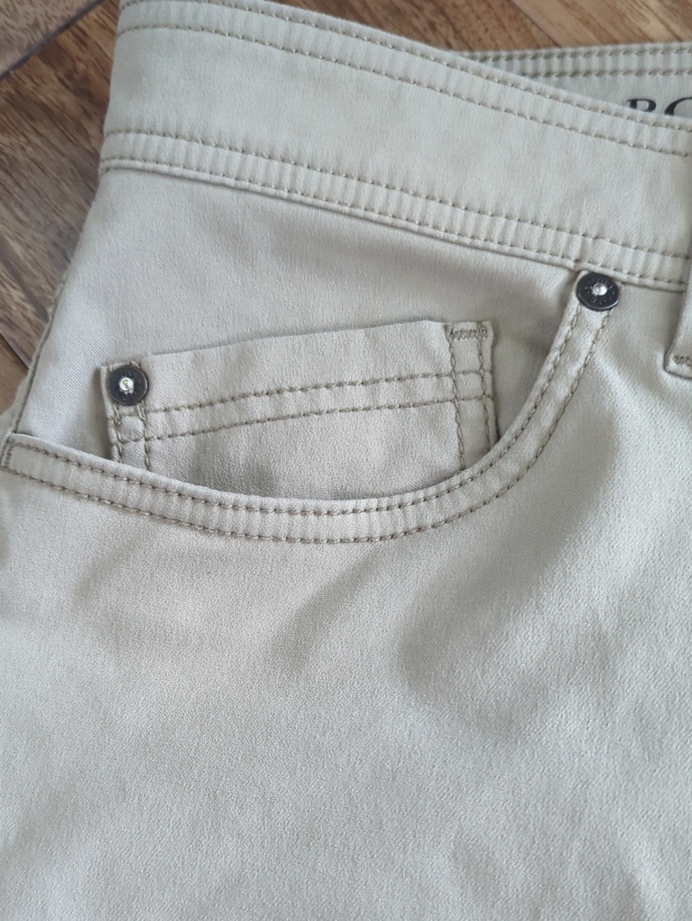 Prana Men's Khaki Slim Fit Pants - Picture 5 of 7